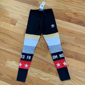 Adidas originals X Rita Ora Banned from Normal tight leggings stella pants stars